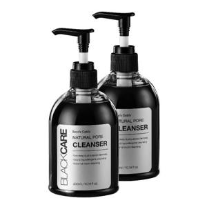 [빈스캐빈] 블랙케어 약산성 클렌저 2종 300ml*2병/검정콩&천연숯으로하는 약산성세안