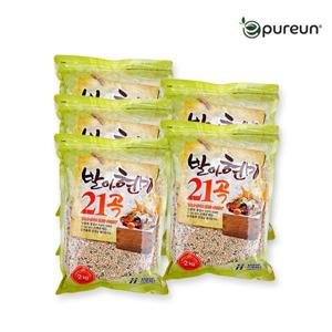 [이잡곡이다] 발아현미 21곡 2kg x 5봉