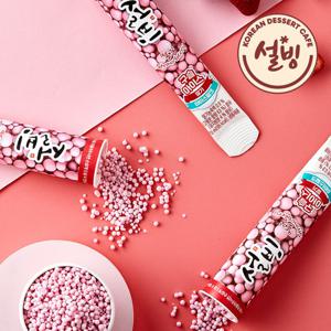 설빙 구슬아이스 70ml 딸기 x24입