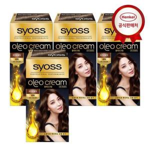 갤러리아_사이오스 올레오크림 새치염색약 4-N 리치초콜릿 x 4개