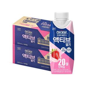 하이뮨 프로틴 밸런스 액티브 딸기 2박스(총 36입)