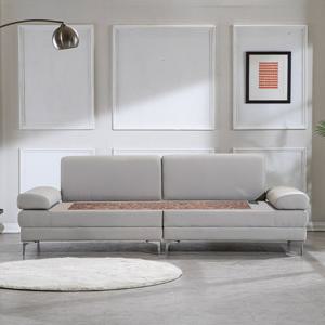 [건강한휴식] 전자파차단 온돌쇼파 (261cm) 홍맥반석 HM066