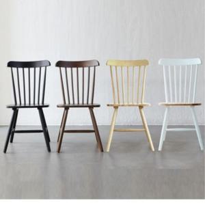 [무료배송] 아일랜드 로코코 원목 식탁의자 주방 식당 의자 B-610