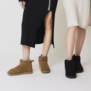 [정상가 129,000원] 엘칸토 여성 스웨이드 털부츠 2.5cm LCWA01M44V