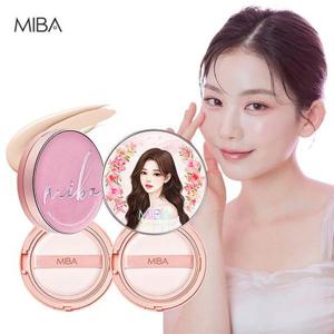 [미바]왕쿠션 시즌3 본품 25g2개(캐릭터+심플)+리필 25g2개