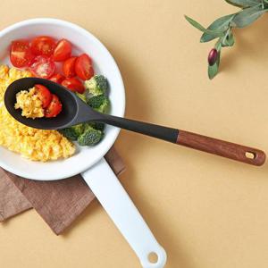 이지실리 루노아 우드핸들 실리콘 조리도구(볶음스푼)