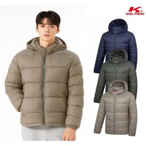 [콜핑]콜핑 남성 겨울 중헤비 웰론 따뜻한 등산 후드 패딩 자켓 KSC681TJ1M