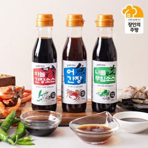 [김경태장인]30년 장인 프리미엄 홍게간장+나물무침+매콤마늘 간장 X2세트