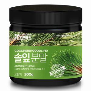[조은약초] 솔잎 분말 200g x 1통(총 200g)