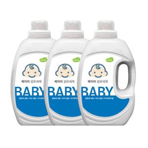아토세이프 액체 세탁세제 유아용 2L 3개