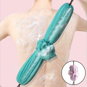 샤워타월 목욕탕타올 늘어나는 바디 샤워 타올 고급 거품 목욕 타월 퍼플