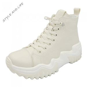 SNL 여성앵글부츠 소가죽 워커부츠  SWB22008 베이지