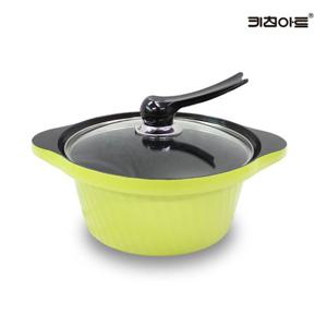 [BJ] 키친아트냄비 Y시리즈 세라믹코팅 주물 양수냄비 24cm