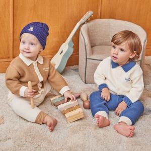 [블루독베이비]니트 가디건상하세트B (44C13-610-02)