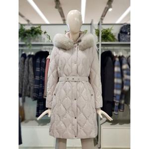 갤러리아_크로커다일레이디 벨트 포인트 사파리형 덕다운 패딩점퍼 CLDW