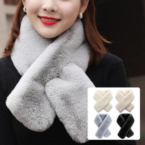 밍크 페이크퍼 머플러 목도리 쁘띠목도리 여성 겨울목도리