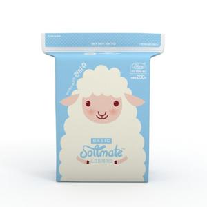 [순둥이]생분해/소프트메이트 건티슈 베이직 200매 4팩