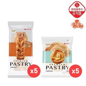 갤러리아_[롯데] 기린이네 빵 프리미엄 패스츄리 10봉 세트 (스위트 5봉 +