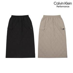 ★텐텐★ [캘빈클라인 퍼포먼스] 퀼팅 패딩 스커트 여성 2컬러 택1
