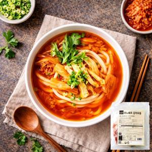 [잇츠모노] 칼칼한 간편조리팩 김치우동 420g