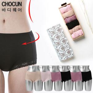 [초끈] 리오셀레이스 사각팬티 6종 선물패키지+추가구성 페이크삭스1매