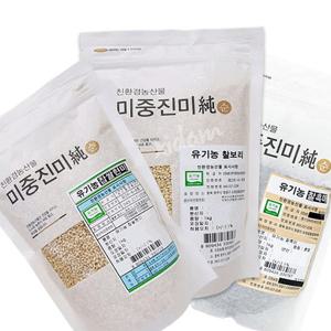 [오창농협] 국내산  찰흑미 1kg + 찹쌀현미 1kg + 찰보리쌀 1kg (총3kg)