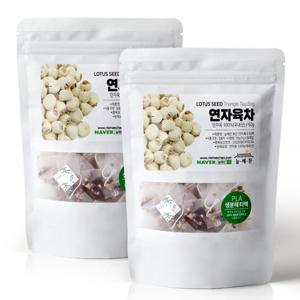 [늘해찬] 볶은 국산 연자육차 50티백 x 2개