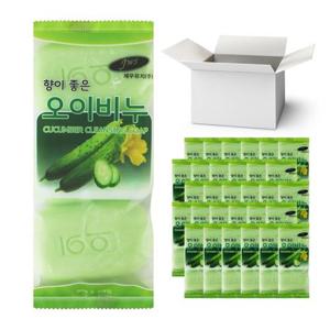 향이 좋은 오이비누 90g 1박스 (3개입x30개) /업소용 단단한 알뜰비누