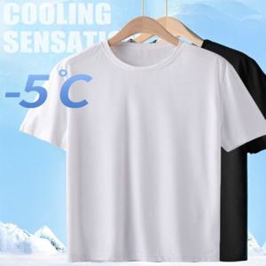 [클리어런스]남녀공용 에어리즘 쿨 에어로 라운드넥/V넥 티셔츠 2종 택1