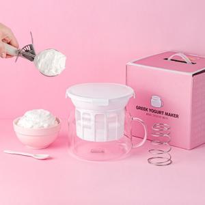 ★[시크릿특가 I 클래파]★ 유리소재 그릭요거트 메이커 유청분리기 1.8L 대용량