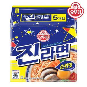 오뚜기 진라면 순한맛 120g x 5봉