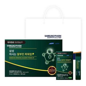갤러리아_삼성제약 마시는알부민 파워업 15ml x 30포 + 쇼핑백