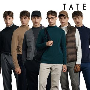 [TATE] 테이트 25FW 남성 소프트 웜 기모 윈터 티 컬렉션 6종