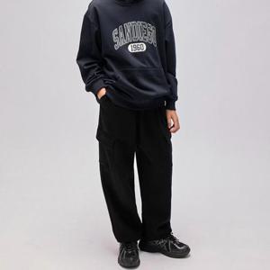 [행텐주니어]프렌치테리 백 브러쉬 카고 조거팬츠(14540-038-853-11)_DG