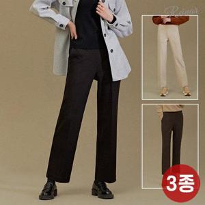 [레이나][레이나] 에덴 스판 밴딩 와이드 윈터 팬츠 3종세트