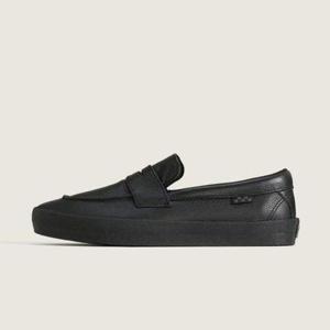 갤러리아_[공용] 스케이트 로퍼 레더 블랙 VN000VAQBKA