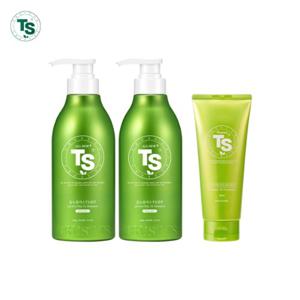 올뉴플러스 TS샴푸 500g*2개+프리미엄트리트먼트200g*1개