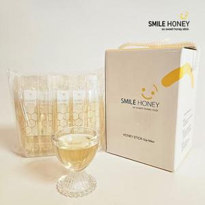 [스마일벌꿀] 국내산 꿀스틱 선물세트 (12g x 50개/사양벌꿀) x 2세트