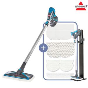 비쎌 슬림 스팀청소기 AllInOne 패키지 (정품걸레16P+전용거치대 추가구성)