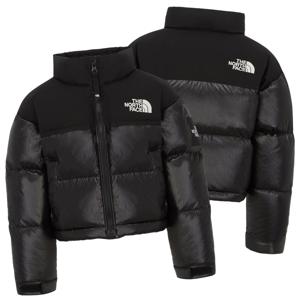 [매장판] 노스페이스 키즈 노벨티 눕시 패딩 다운 자켓 숏 점퍼 리얼 블랙 유광