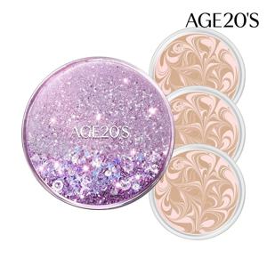 [APP전용] 에이지투웨니스 오리지널 샤이닝 드롭팩트 케이스+리필3개