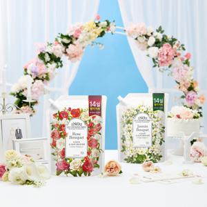 [APP전용][포토리뷰300P][한정수량런칭특가] 르샤트라 초고농축 섬유유연제 1.6L*2개 (로즈/자스민)