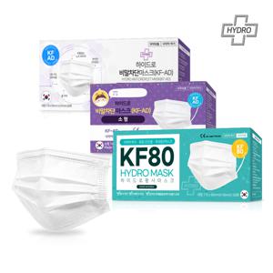 [하이드로] 국산 3중 마스크 200매 (KF-AD 비말차단마스크 / KF-80 황사마스크)