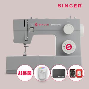준공업용 싱거4411 분당1100회 땀수땀폭2단조절 사은품 LED라이트 가습기+노루발15종세트+매트