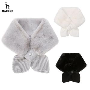 [인기] 헤지스여성 밍크퍼 넥워머 여성머플러 평상겸용 골프워머 HWMU5F705