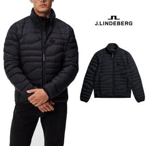 제이린드버그 남성 클리프 라이트다운 검정색 골프패딩 골프자켓 바람막이