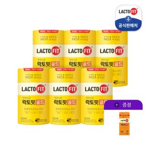 락토핏 골드 6통(300일분) + 락토핏 코어 30포