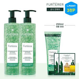 [12적립]포티샤 슈퍼볼륨 샴푸 600ml 듀오(+정품증정)(+L.POINT3천점)