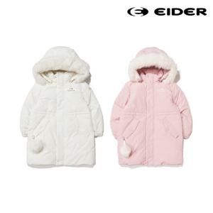 아이더 공식 키즈 패딩 여아 KIKI  키키  야상 다운 자켓 JWW23505  정가 299,000