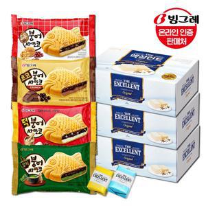 빙그레 붕어싸만코/빵또아 20개+엑설런트 3박스
